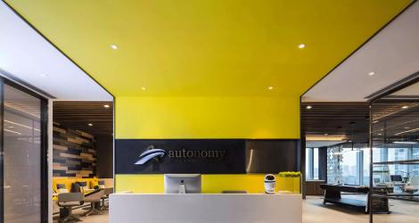 3000㎡中關(guān)村通航大廈辦公樓，材料和空間的對(duì)話(huà)！