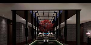 南寧秋潮會所現(xiàn)代中式裝修，注重中國風(fēng)