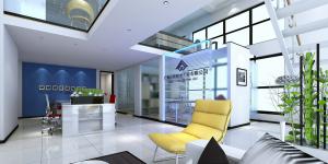 漂浮的建筑-萬科大廈，萬堡防水公司辦公室裝修！